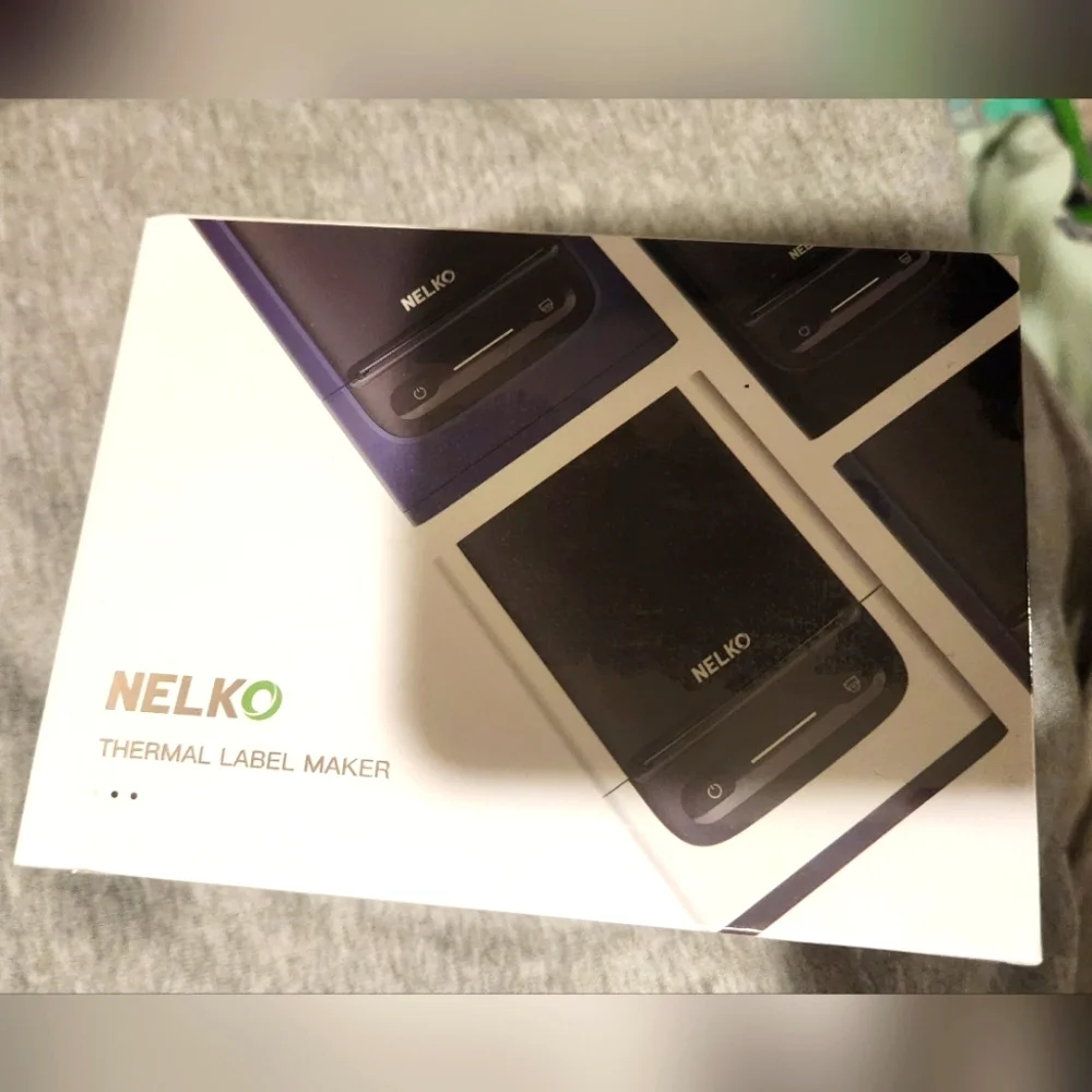 Nwt Nelko Thermal Label Maker in White PM220 Sealed